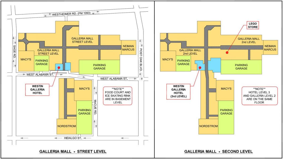 Houston Galleria mall peta
